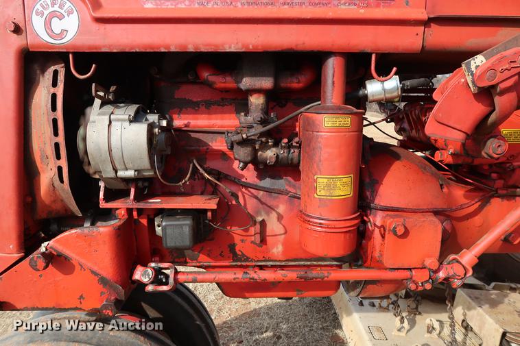 image for item DG3354 1952 Mccormick Farmall Super C tractor