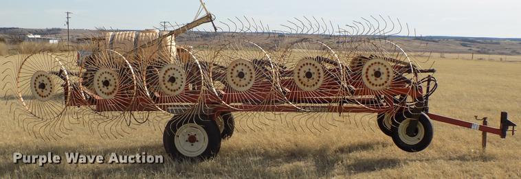 image for item DG3356 H&S BI-FOLD-12-HYD hay rake