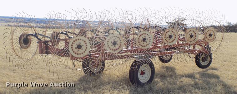 image for item DG3356 H&S BI-FOLD-12-HYD hay rake