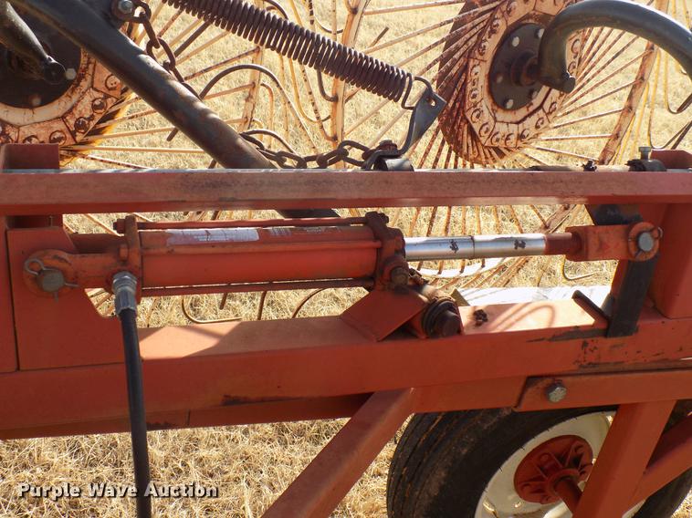 image for item DG3356 H&S BI-FOLD-12-HYD hay rake