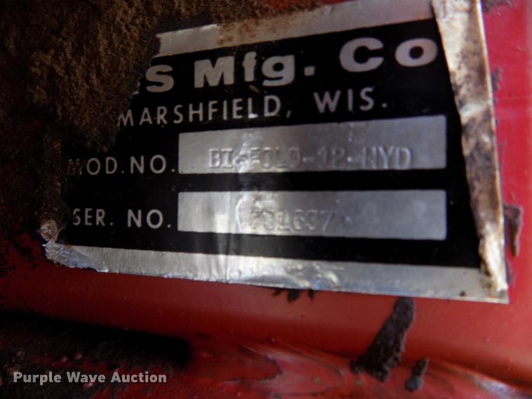 image for item DG3356 H&S BI-FOLD-12-HYD hay rake