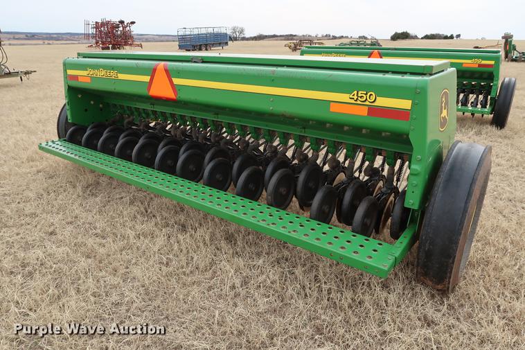 image for item DG3362 John Deere 450 grain drill