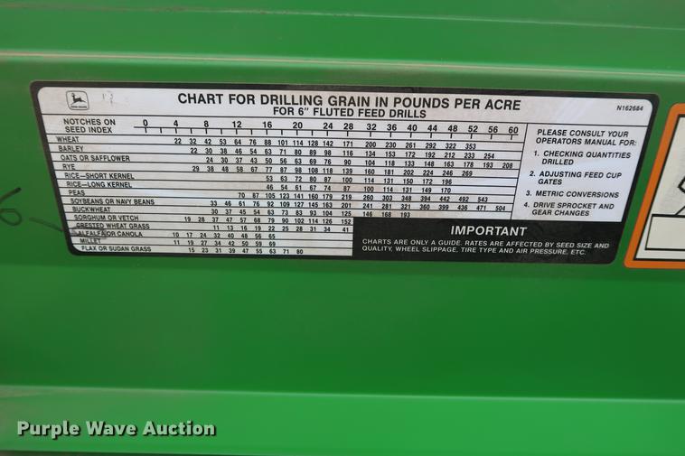 image for item DG3362 John Deere 450 grain drill