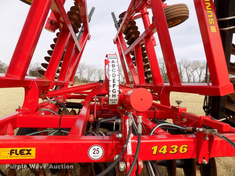 image for item DG3363 2015 Sunflower 1436-29 double off-set disk