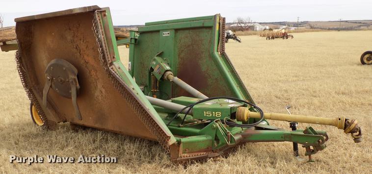 image for item DG3365 John Deere 1518 batwing rotary mower
