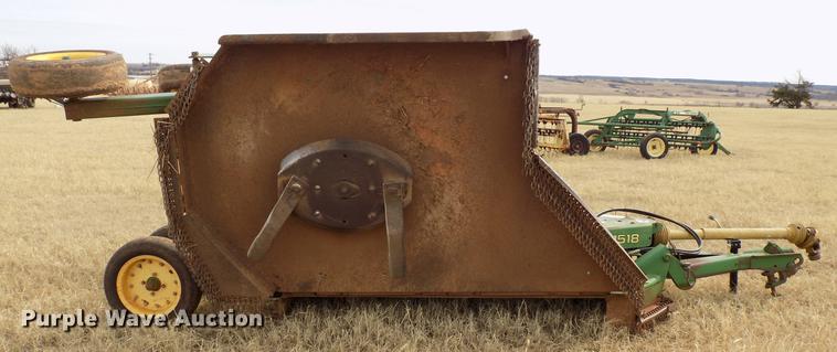 image for item DG3365 John Deere 1518 batwing rotary mower