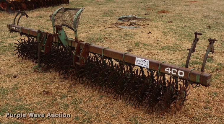 image for item DG3372 John Deere 400 rotary hoe