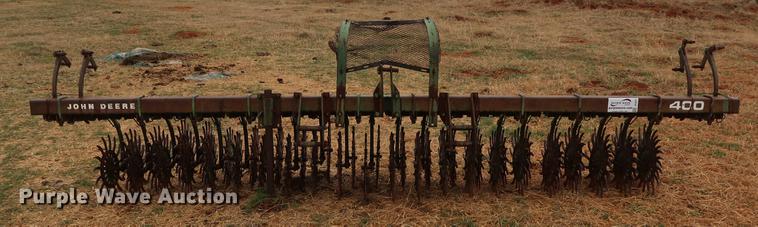 image for item DG3372 John Deere 400 rotary hoe