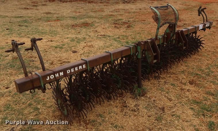image for item DG3372 John Deere 400 rotary hoe