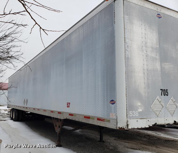 image for item AV9282 2001 Utility dry van trailer