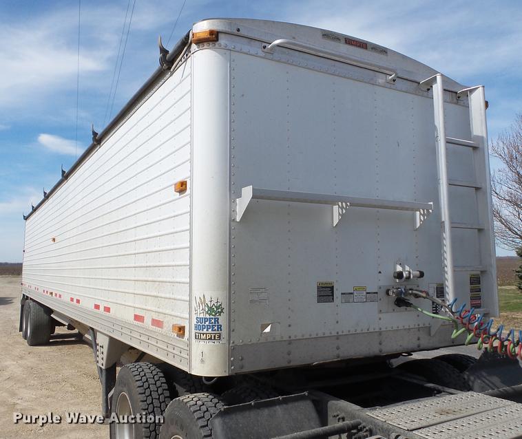 image for item CD9576 2009 Timpte Super Hopper double hopper bottom grain trailer
