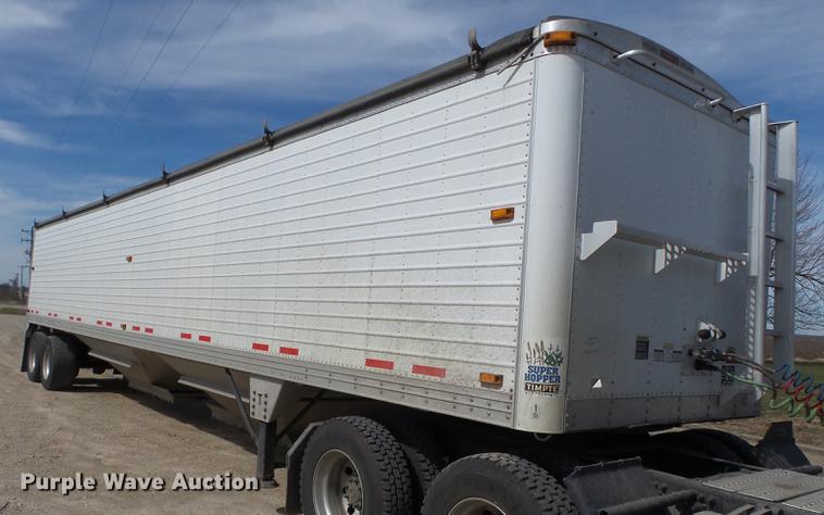 image for item CD9576 2009 Timpte Super Hopper double hopper bottom grain trailer