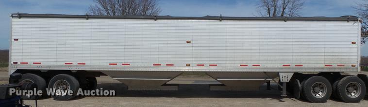 image for item CD9576 2009 Timpte Super Hopper double hopper bottom grain trailer