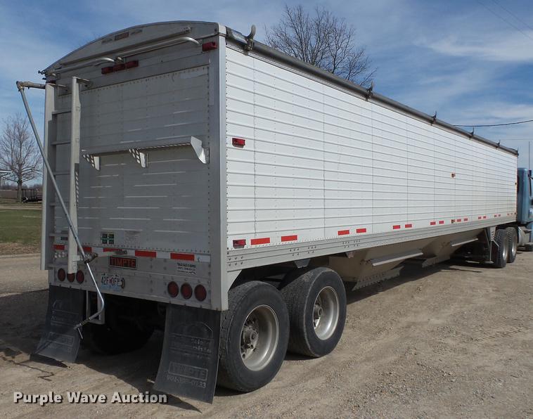 image for item CD9576 2009 Timpte Super Hopper double hopper bottom grain trailer
