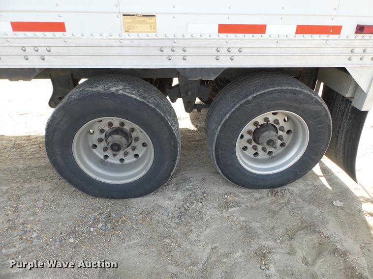 image for item CD9576 2009 Timpte Super Hopper double hopper bottom grain trailer