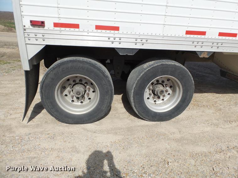 image for item CD9576 2009 Timpte Super Hopper double hopper bottom grain trailer