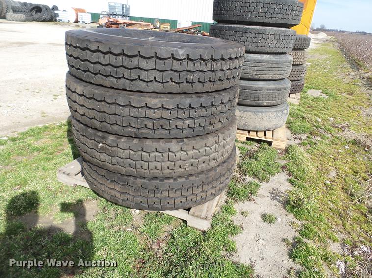 image for item CD9596 (4) 12.00R24 tires