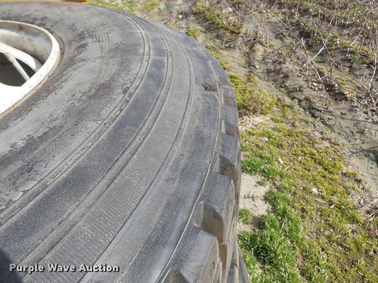 image for item CD9598 (4) 11R22.5 tires and wheels