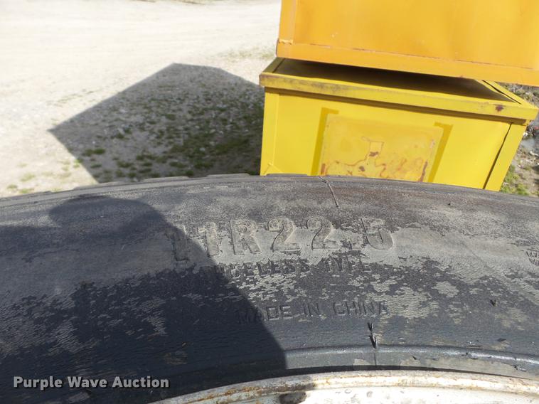 image for item CD9598 (4) 11R22.5 tires and wheels