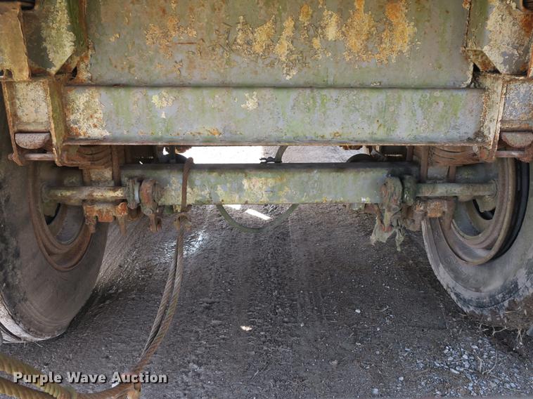 image for item DB8887 1993 Ledwell live bottom trailer