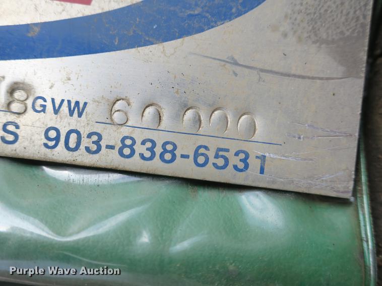 image for item DB8887 1993 Ledwell live bottom trailer