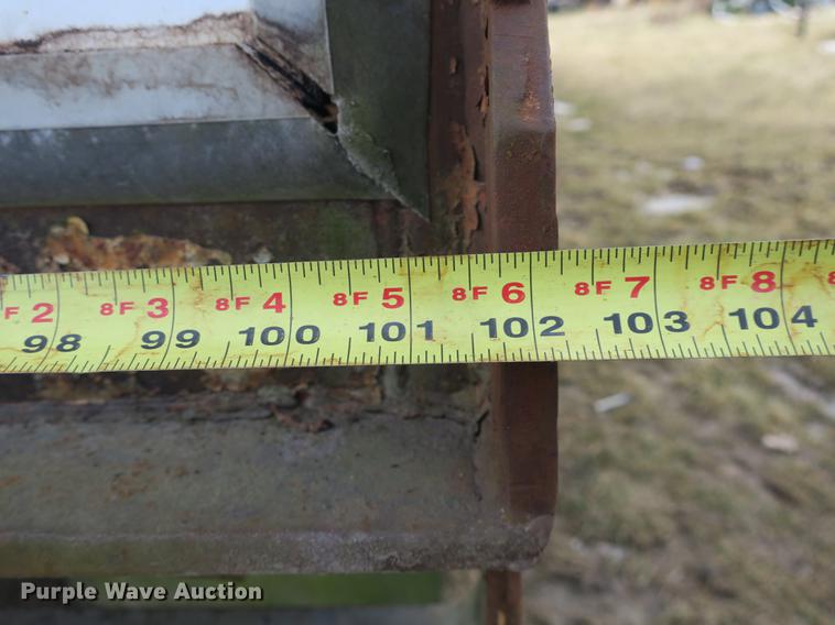 image for item DB8887 1993 Ledwell live bottom trailer