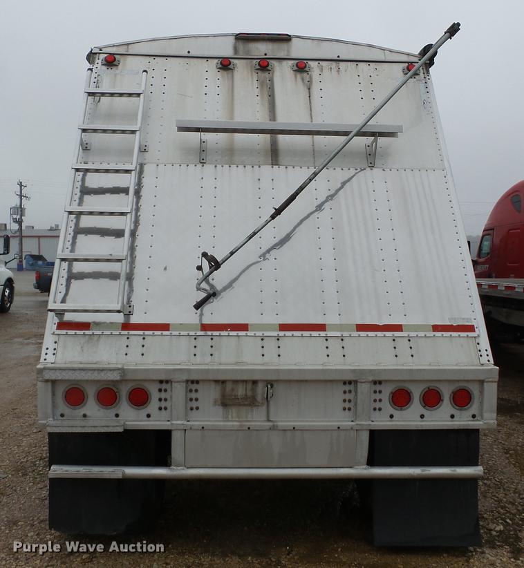 image for item DD2322 2006 Corn Husker double hopper bottom grain trailer