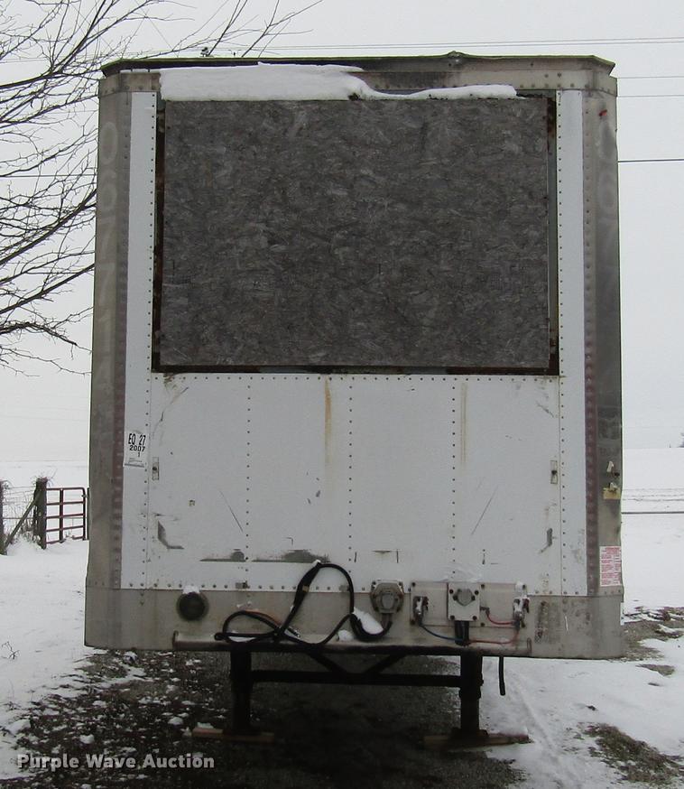 image for item DE5975 2007 Wabash dry van trailer