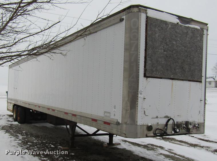 image for item DE5975 2007 Wabash dry van trailer
