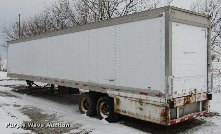 image for item DE5975 2007 Wabash dry van trailer