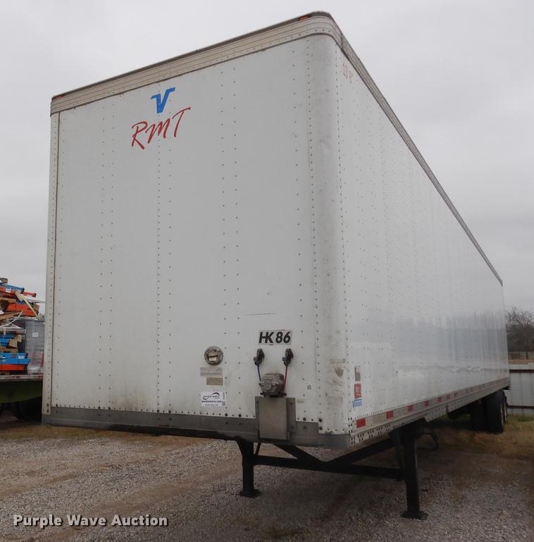 image for item DE8535 2008 Vanguard VIP4000 dry van trailer