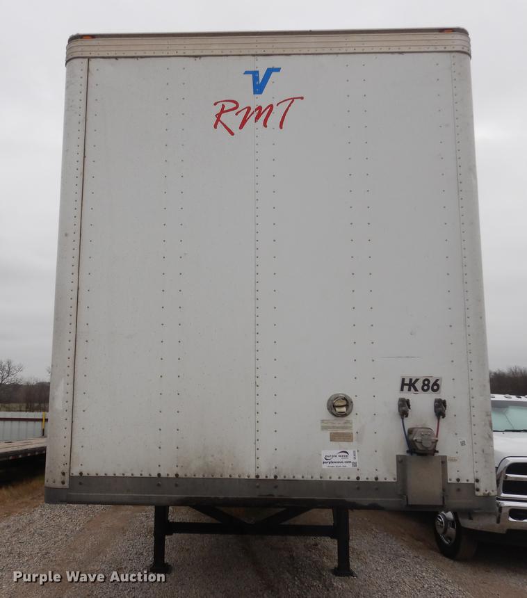 image for item DE8535 2008 Vanguard VIP4000 dry van trailer