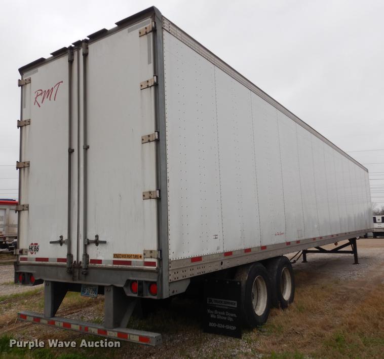 image for item DE8535 2008 Vanguard VIP4000 dry van trailer
