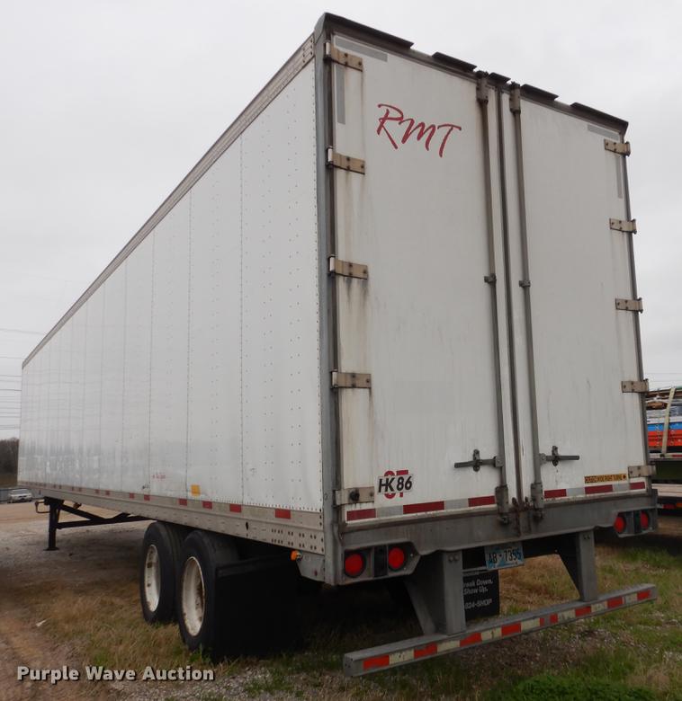image for item DE8535 2008 Vanguard VIP4000 dry van trailer