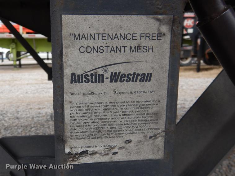 image for item DE8535 2008 Vanguard VIP4000 dry van trailer