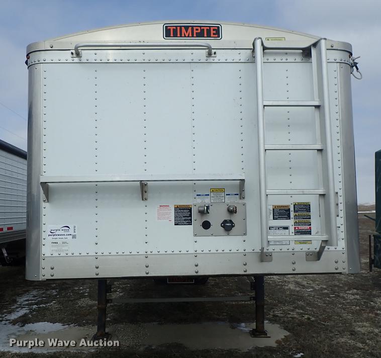 image for item DF8752 2017 Timpte Super Hopper double hopper bottom grain trailer