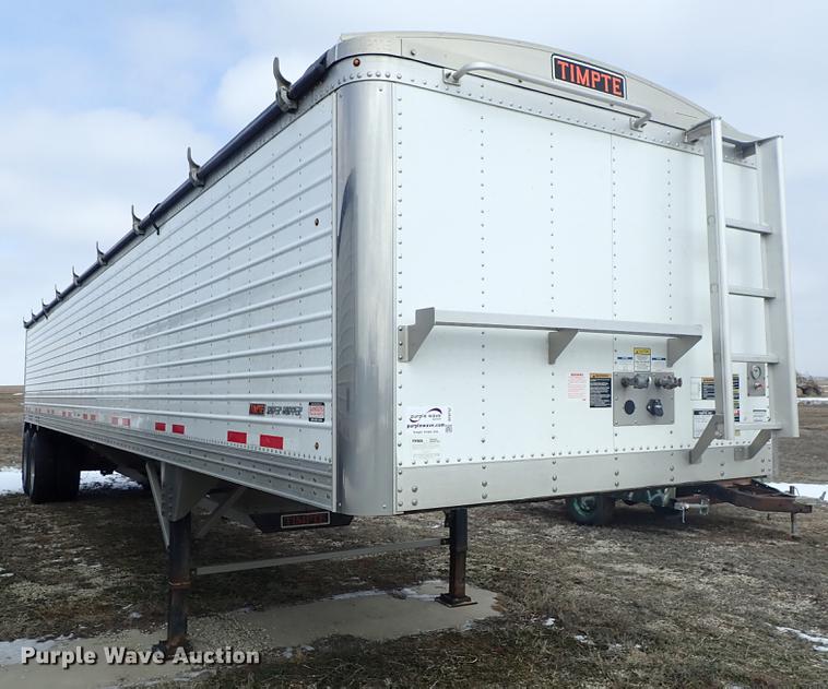 image for item DF8752 2017 Timpte Super Hopper double hopper bottom grain trailer