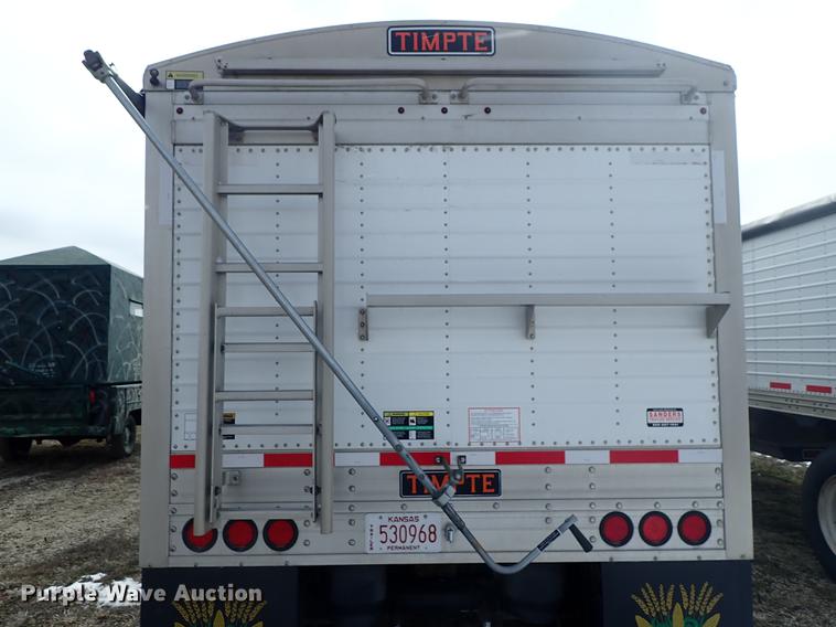 image for item DF8752 2017 Timpte Super Hopper double hopper bottom grain trailer
