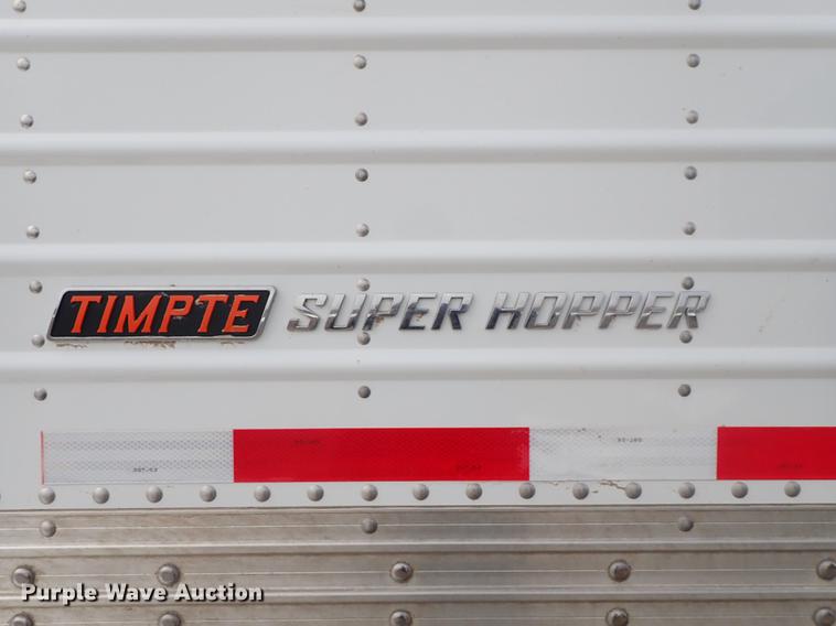 image for item DF8752 2017 Timpte Super Hopper double hopper bottom grain trailer
