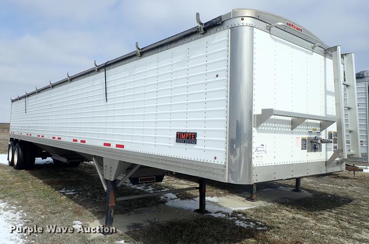 image for item DF8753 2016 Timpte Super Hopper double hopper bottom grain trailer