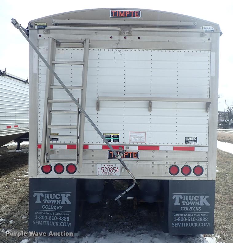 image for item DF8753 2016 Timpte Super Hopper double hopper bottom grain trailer