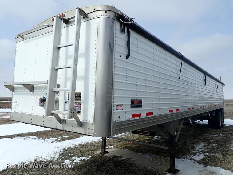 image for item DF8753 2016 Timpte Super Hopper double hopper bottom grain trailer