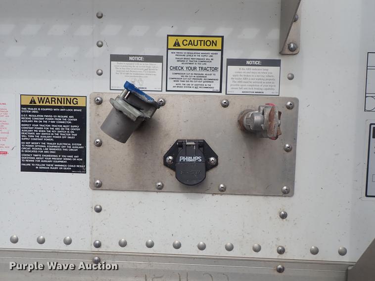 image for item DF8753 2016 Timpte Super Hopper double hopper bottom grain trailer