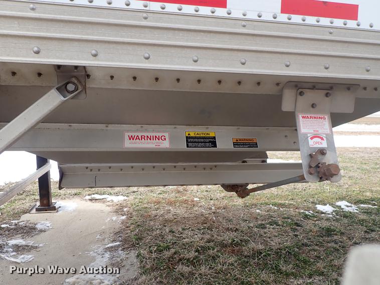 image for item DF8753 2016 Timpte Super Hopper double hopper bottom grain trailer