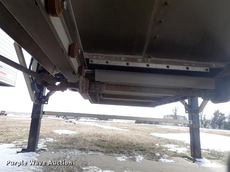 image for item DF8753 2016 Timpte Super Hopper double hopper bottom grain trailer