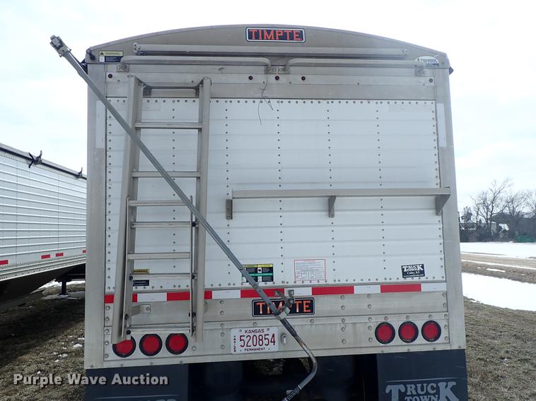 image for item DF8753 2016 Timpte Super Hopper double hopper bottom grain trailer
