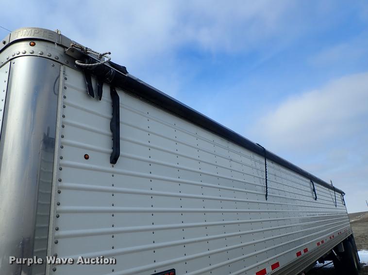 image for item DF8753 2016 Timpte Super Hopper double hopper bottom grain trailer
