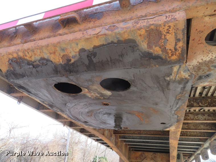 image for item DG3863 2001 Wabash FLCVHCM flatbed trailer