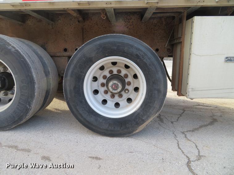 image for item DG3863 2001 Wabash FLCVHCM flatbed trailer