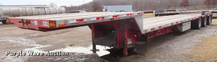 image for item DN9115 2002 Transcraft DTL3000 drop deck trailer